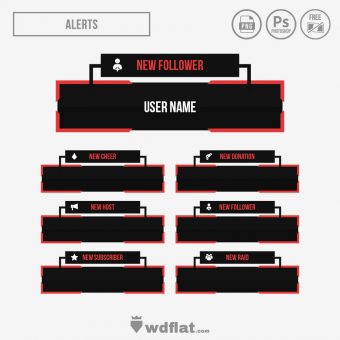 Antored Pack Twitch And Youtube Templates