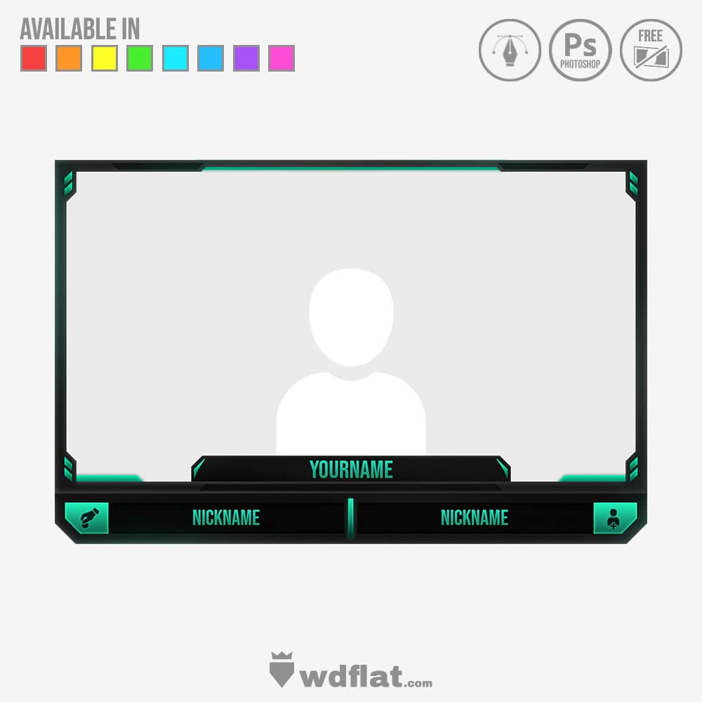 Twitch Overlay Panels And Youtube Template It S Free