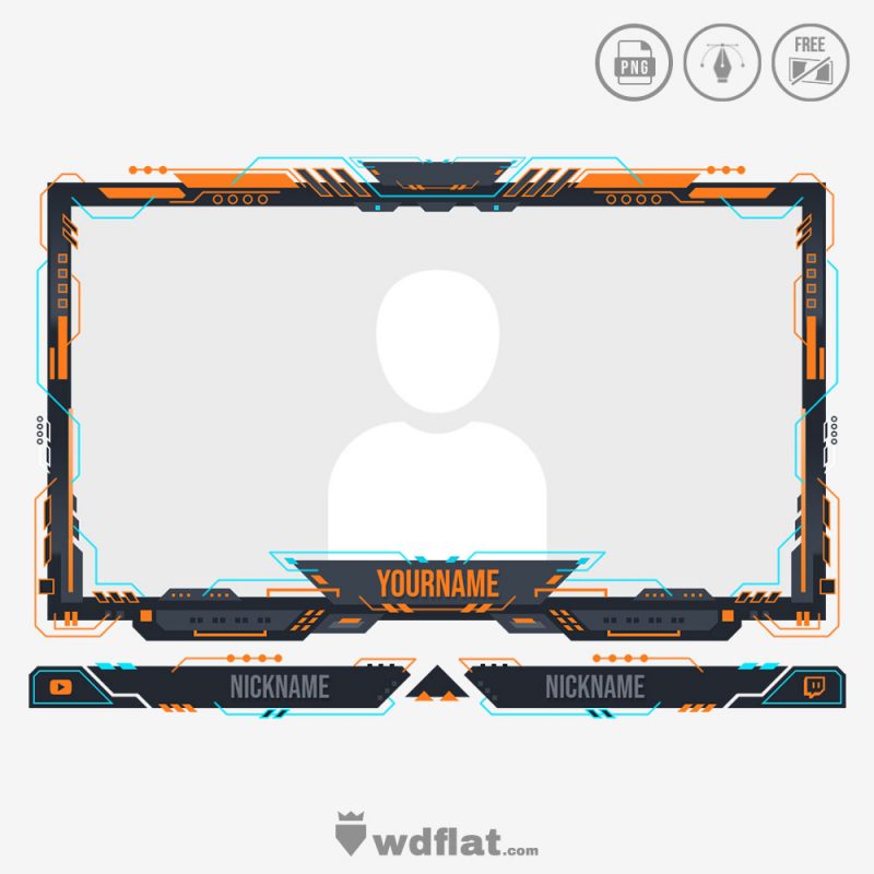 Facecam Twitch And Youtube Templates