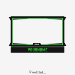 Green Flash | Twitch and Youtube Templates