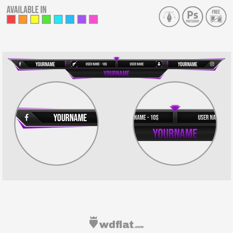 Gladiator | Twitch and Youtube Templates