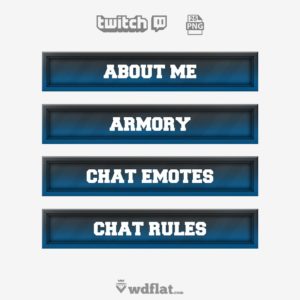 Twitch Overlay, Panels and Youtube Template | It's FREE!