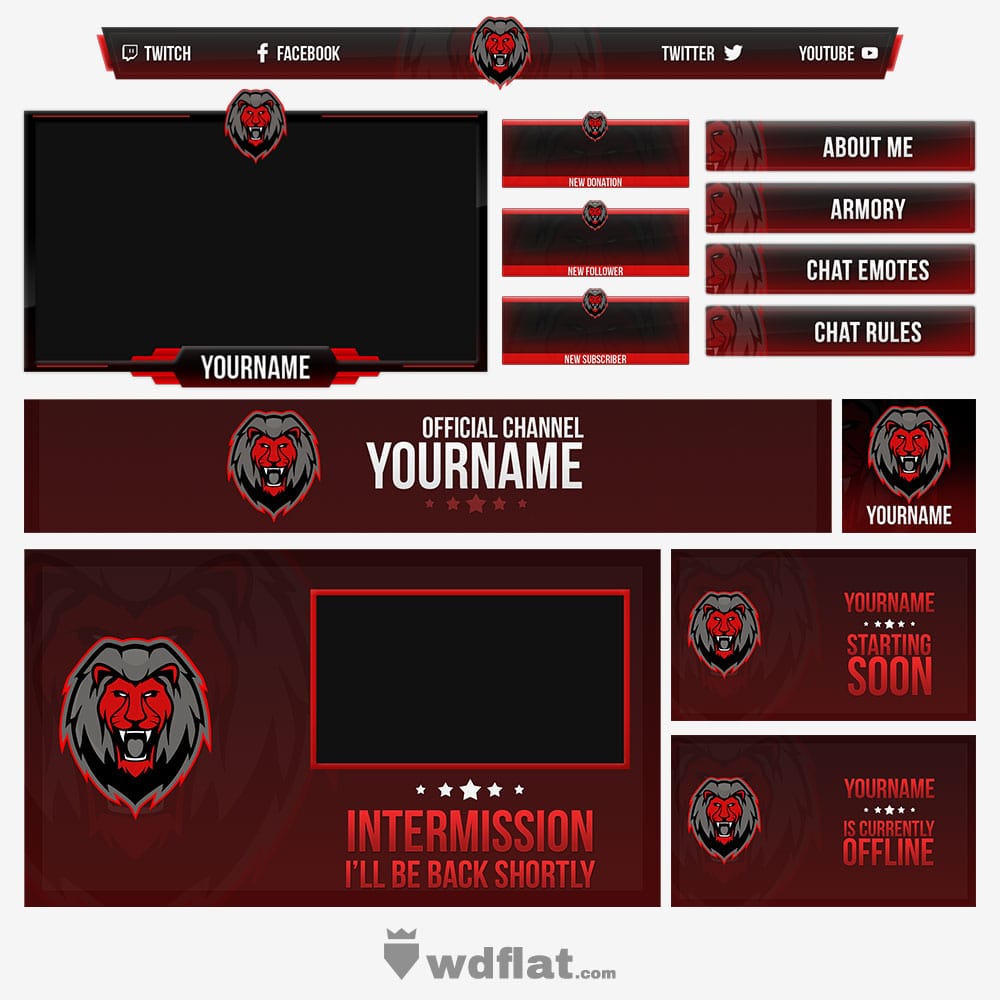 Red-Lion Stream Pack