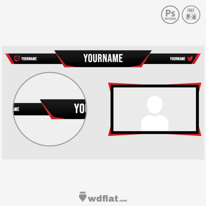 Game Overlay | Twitch and Youtube Templates