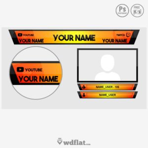 Twitch Overlay, Panels and Youtube Template | It's FREE!