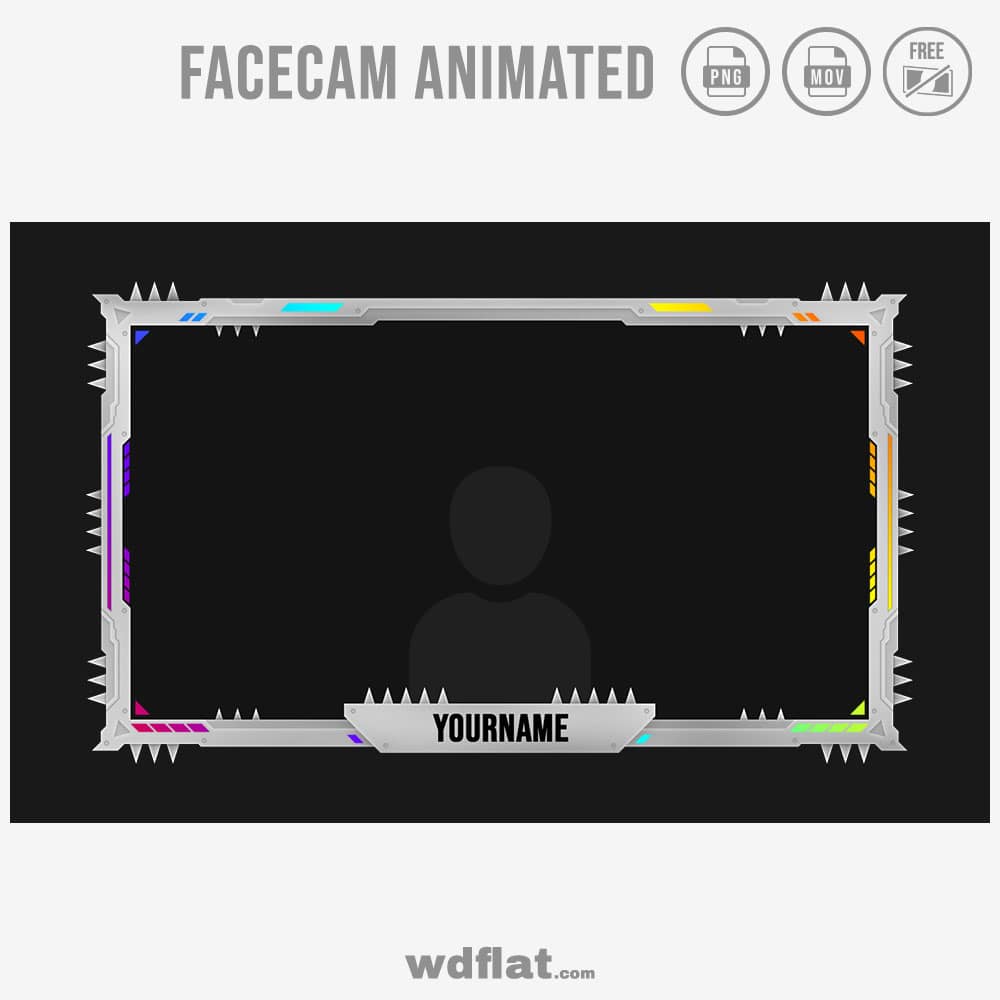 Spikes Facecam OverlayCam Graphics