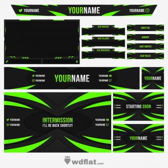 Toxic Designs | Twitch and Youtube Templates