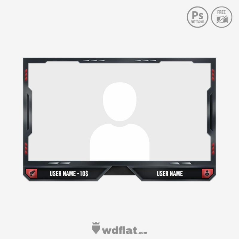 Facecam Twitch And Youtube Templates